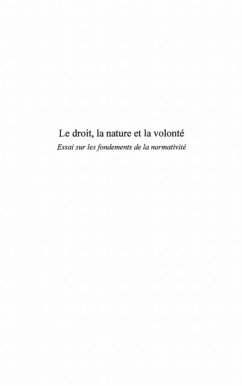 Droit la nature et la volonte (eBook, PDF) Droit la nature et la volonte (eBook, PDF)