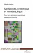 Complexite, systemique et hermeneutique... - Bild 1