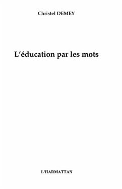 Education par les mots L' (eBook, PDF)