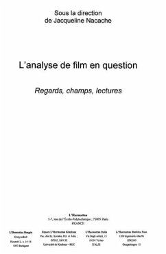 Cover Analyse de film en question l' (eBook, PDF)