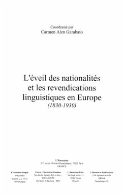 Eveil des nationalites et les revendications linguistiques. (eBook, PDF)