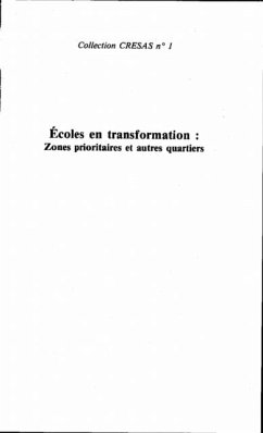 Cover Ecoles en transformation : zones prioritaires et autres quartiers (eBook, PDF)