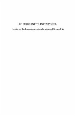 Le modernisme intemporel - essais sur la dimension culturell (eBook, PDF)