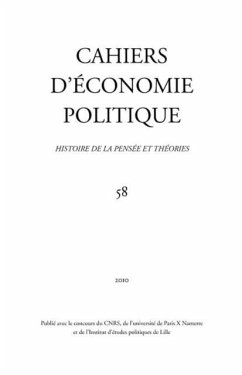 Cahiers d'economie politique (eBook, PDF)