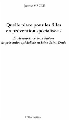Quelle place pour les filles en preventi (eBook, PDF) Quelle place pour les filles en preventi (eBook, PDF)