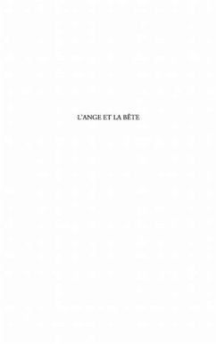 Cover Ange et la bete (eBook, PDF)