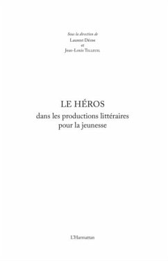 Le Heros dans les productions litteraires pour la jeunesse (eBook, PDF)