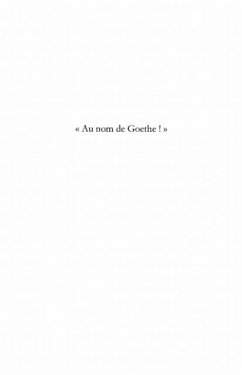 au nom de goethe ! - hommage a gerald stieg (eBook, PDF)