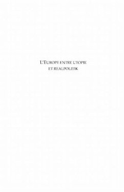 Cover Europe entre Utopie et realpolotik L' (eBook, PDF)