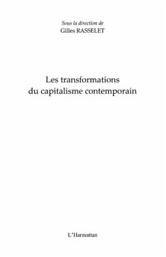 Cover Transformations capitalisme contemporain (eBook, PDF)