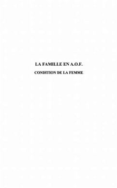 Cover Famille en A.O.F. condition defemme La (eBook, PDF)