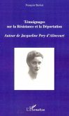 Temoignages sur la resistanceet deporta (eBook, PDF)