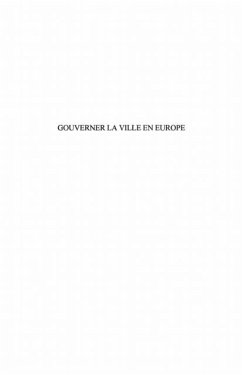 Gouverner la ville en europe du moyen-age au xxe siecle (eBook, PDF)