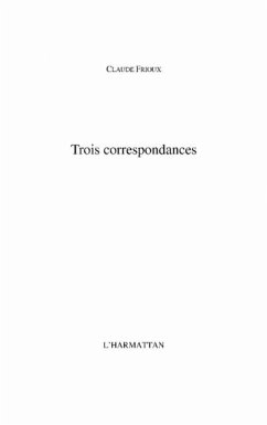 Trois correspondances (eBook, PDF)