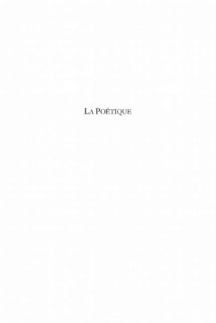Poetique La (eBook, PDF) - Aristote