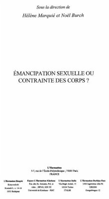 Emancipation sexuelle ou contrainte des (eBook, PDF) Cover Emancipation sexuelle ou contrainte des (eBook, PDF)