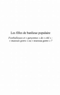 Filles de banlieue populaire Les (eBook, PDF) - Audrey Robin