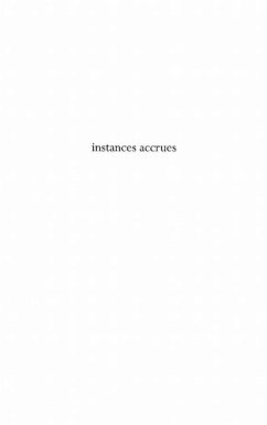 Cover Instances accrues (eBook, PDF)