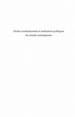 Droits constitutionnels et institutions (eBook, PDF)