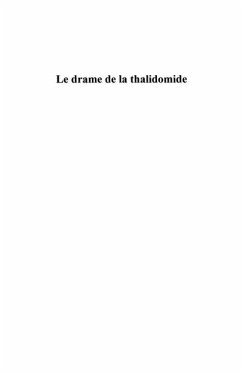 Le drame de la thalidomide - un medicament sans frontieres - (eBook, PDF)