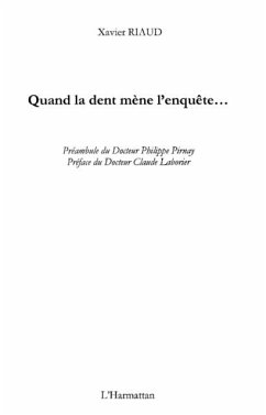 Quand la dent mene l'enquete... (eBook, PDF) Quand la dent mene l'enquete... (eBook, PDF)