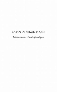 Fin de Sekou Toure La (eBook, PDF)