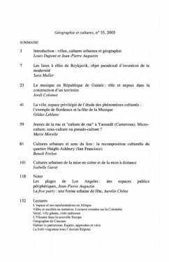 Cover Cultures urbaines geographie et culture (eBook, PDF)