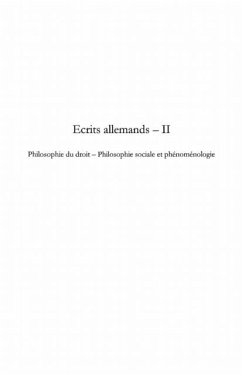 ecrits allemands -ii (eBook, PDF)