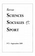 Sciences sociale et sport n(deg) 2... - Bild 1