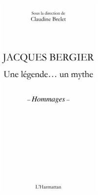 Cover Jacques bergier - une legende... un mythe - hommages (eBook, PDF)
