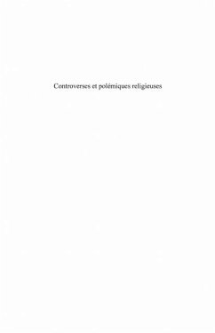 Controverses polemiques religieuses anti (eBook, PDF)