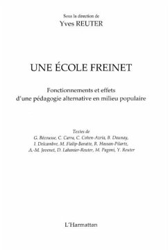 Une ecole freinet : fonctionnement et ef (eBook, PDF)