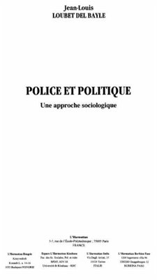 Cover Police et politique une approche sociolo (eBook, PDF)