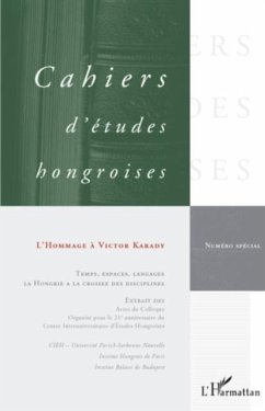 L'hommage A victor karady - temps, espaces, langages la hong (eBook, PDF)