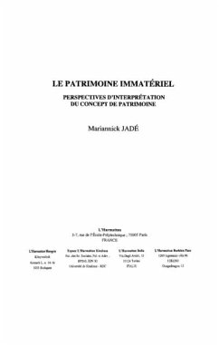 Patrimoine immateriel (eBook, PDF)