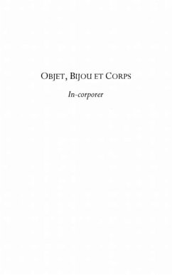 Objet, bijou et corps (eBook, PDF)