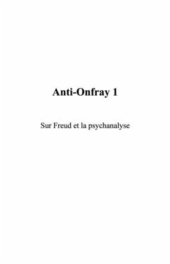 Cover Anti-onfray 1 - sur freud et la psychanalyse (eBook, PDF)