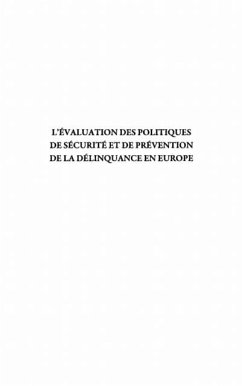 L'evaluation des politiques de securite et de prevention de (eBook, PDF) - Georges Mamoulia