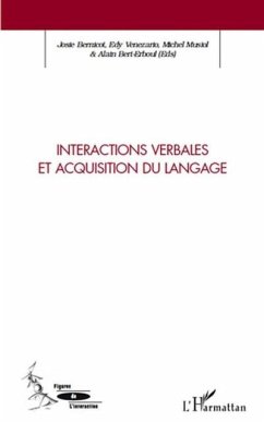 Interactions verbales et acquisition du langage (eBook, PDF) - Josie Bernicot