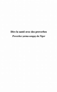 Cover Dire la sante avec des proverbes (eBook, PDF)