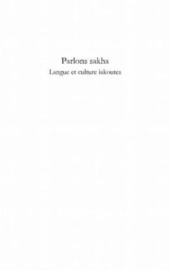 Cover Parlons sakha (eBook, PDF)