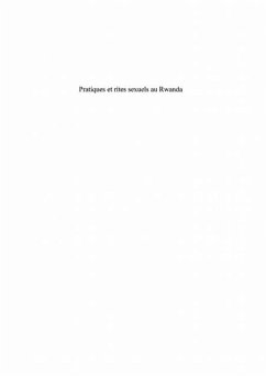 Pratiques et rites sexuels aurwanda (eBook, PDF)
