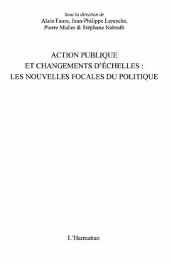 Action publique et changementd'echelles (eBook, PDF) Action publique et changementd'echelles (eBook, PDF)
