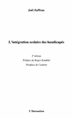 Cover Integration scolaire des handicapes 2e e (eBook, PDF)