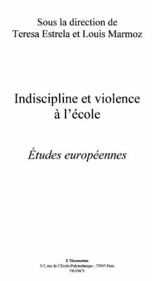 Indiscipline et violence a l'ecole etude (eBook, PDF) Indiscipline et violence a l'ecole etude (eBook, PDF)