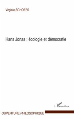Cover Hans Jonas : ecologie et democratie (eBook, PDF)