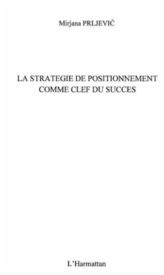 Strategie de positionnement comme cle du (eBook, PDF)