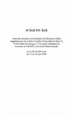 D'age en age (eBook, PDF)