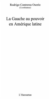 Gauche au pouvoir en ameriquelatine (eBook, PDF) - Fialip Baratte Martine