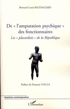 De l'amputation psychique fonctionnaire (eBook, PDF) - Bernard Louis Balthazard